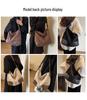 Retro Suede Large-Capacity Crossbody Tote - 2025 Autumn/Winter Collection for Women