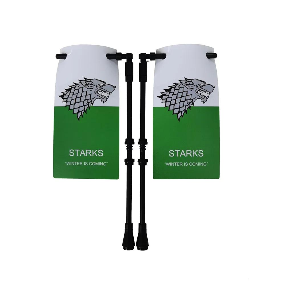 Średniowieczny Zamek Rycerz Legion Flaga Klocki Wojskowa Postać Krzyżowcy Flagi Gondor Starożytny Święte Cesarstwo Rzymskie Zabawka