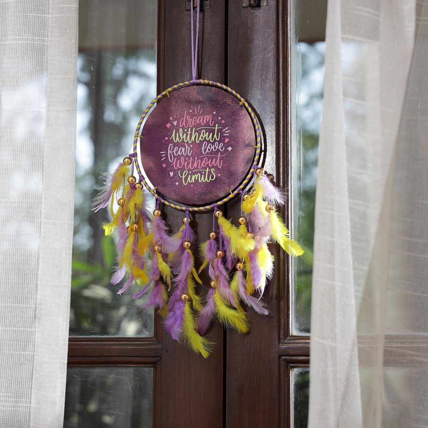 

Dream Catcher Handmade Tree of Life Canvas Dreamcatcher for Bedrooms Office Balcony Outdoors Garden Car Hanging