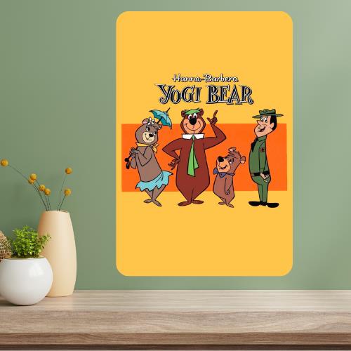 The Yogi Bear Show Classic TV Metal Poster Sign 20x30cm(7.8x11.8inch)