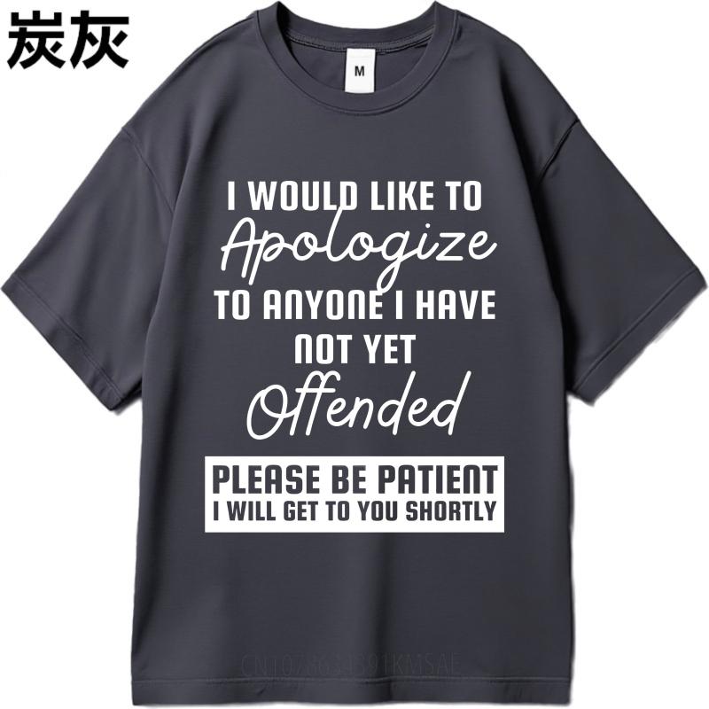 Retro For Her Summer T Shirt I Would Like To Apologize To Anyone I Have Not Yet Offended Please Be Patient I Will Get To You