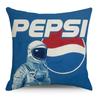 Wish Pillowcase Astronaut Planet Linen Pillow Cushion Cover