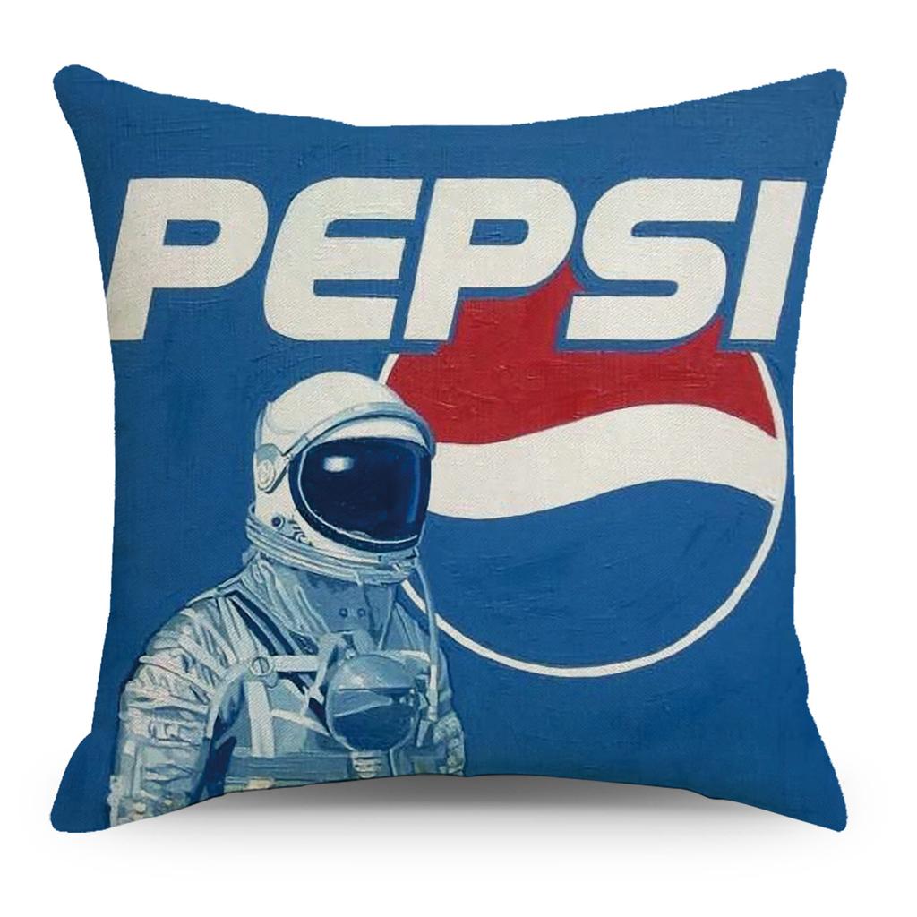 Wish Pillowcase Astronaut Planet Linen Pillow Cushion Cover