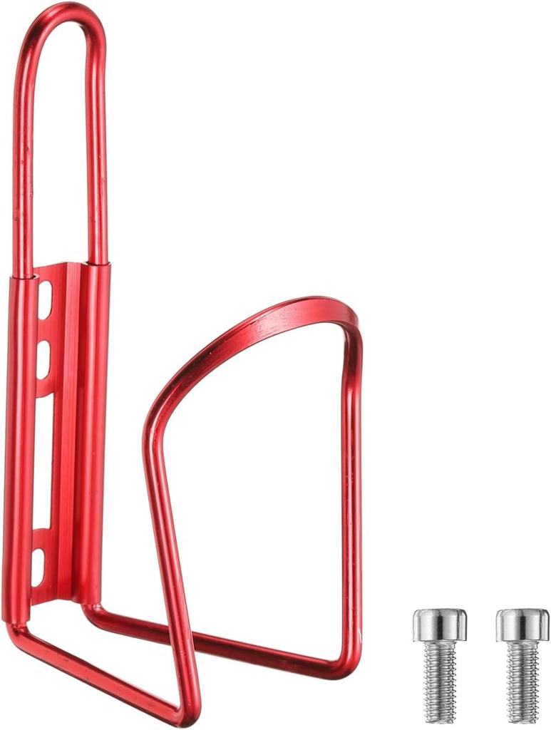 Aluminum Alloy Biking Bicycle Water Bottle Cage Holder, Cycling Bike Water Bottle Cage