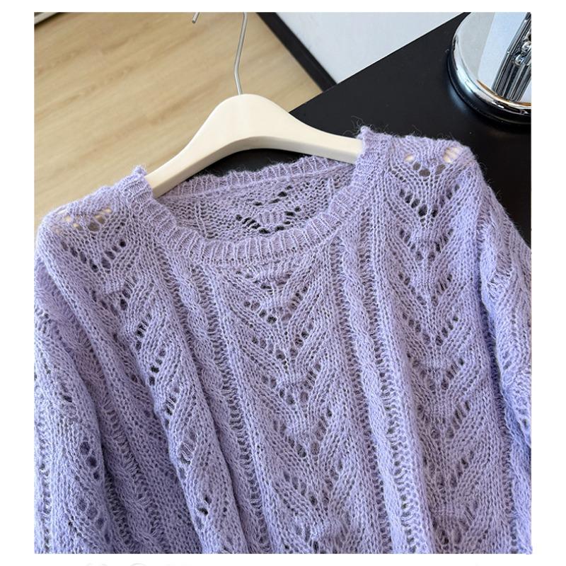 2026 Autunno Inverno Nuovo Maglione da Donna Pullover Lavorato a Maglia Top da Donna Manica Lunga Camicia alla Moda Ampio Casual Sottile