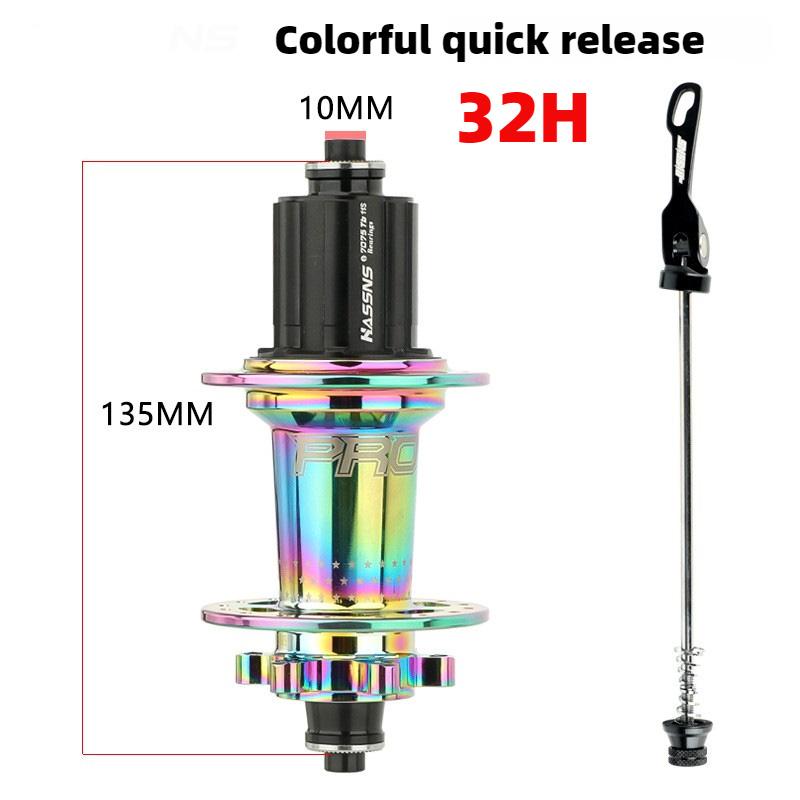 HASSNS PRO 7 32 otwory piasty mtb 7 8 9 10 11 12biegów Piasty Mtb głośne cube k7 24/32 otwory piasta do roweru MTB Tylna piasta Szybkozamykacz