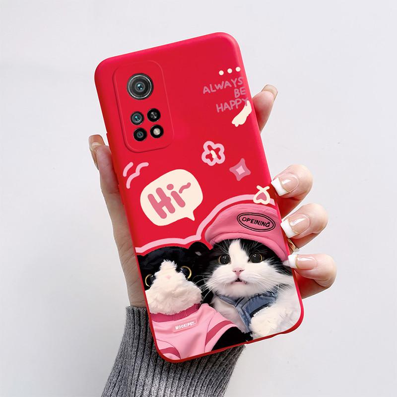 For Xiaomi Mi 10T Pro Case For Xiaomi Mi10T Cover Cartoon Shockproof TPU Silicone Soft Phone Cases For Xiaomi Mi 10T Pro Fundas
