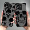 Case for Xiaomi Redmi Note 14 11 10 14C 13C 13 Pro Plus 12 9S A4 Funda Back Phone Cover Skeleton Skull