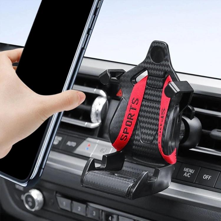 New Hot Selling Car Gravity Air Outlet Navigation Mobile Phone Holders Car Phone Bracket in Car ABS чёрный