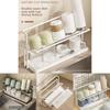 Kitchen Cup Holder Rack With Double Layer Steel Drip Tray For Home Storage Organization