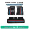 Durable TPE anti-slip floor mats for Mercedes EQA 2022-2023, three-piece set, in stock.