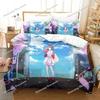 3D Anime Megumi Kato Saekano Bedding Set Duvet Cover Bed Set Quilt Cover Pillowcase Comforter king Queen Size Boys Adult Bedding