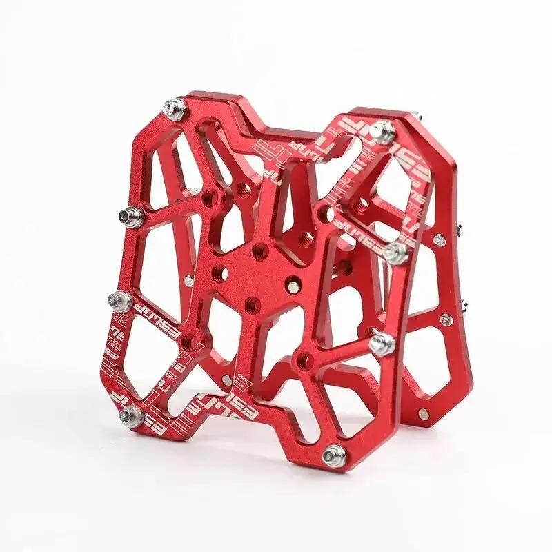 Pedal sin Clip Duradero Ultraligero Antideslizante Clásico Delicado Adaptadores de Plataforma para Pedales sin Clip de Aluminio Accesorios para Bicicleta