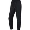 Comfortable Casual Simple Lace-Up Sports Long Pants Women Bottoms Black AKLU608-2