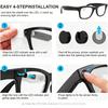 Camera Light Cover Adhesive Sticker For Intelligent Glasses Opening Precise Fit Thin And Unnoticeable Concealing Layer