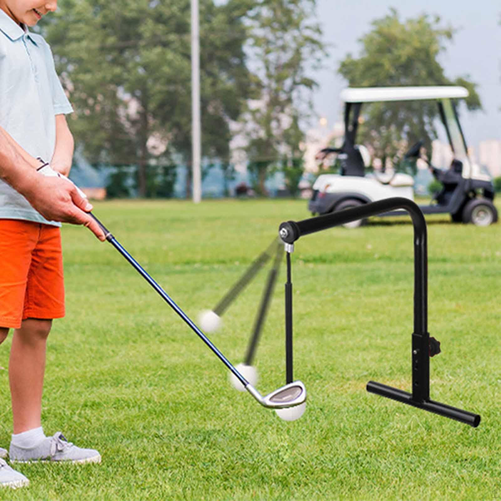 

Golf Swing Training,Adjustable Height Equipment Groover for Impove Speed Rhythm Flexibility