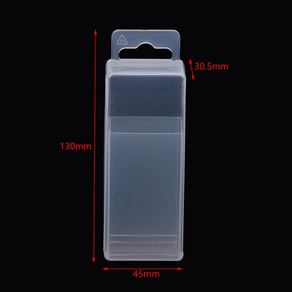 Twist Drill Bits Milling Cutters Storage Boxes Transparent Empty Box Plastic Toolbox Rectangular Telescopic Box Tools Accessorie