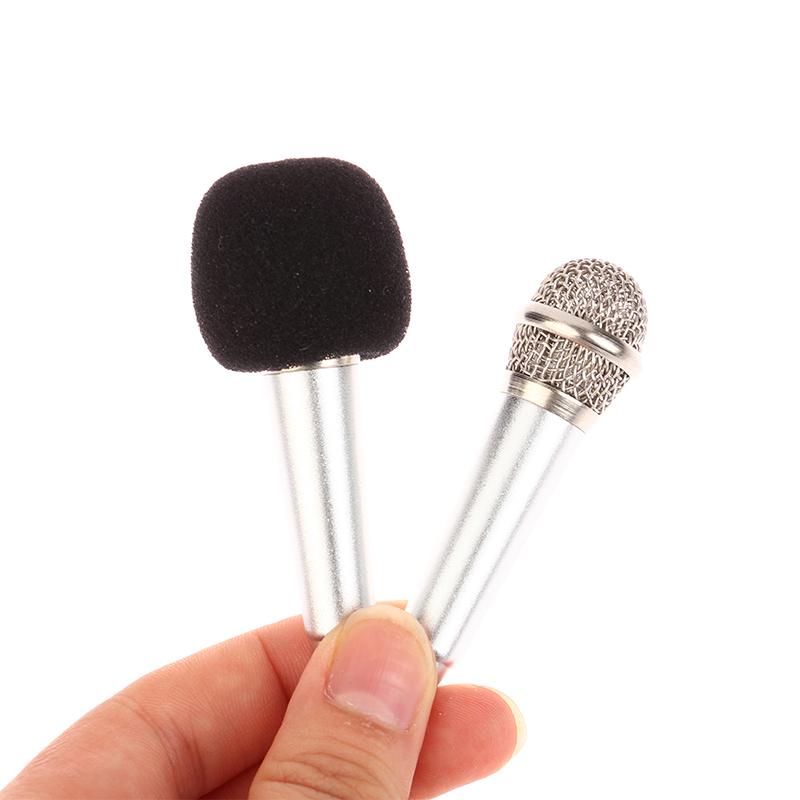 Mini Microphone 3.5Mm Portable Karaoke Mic All-In-One Earphone Stereo Wired Headphone In-Ear Headset Singing Artifact