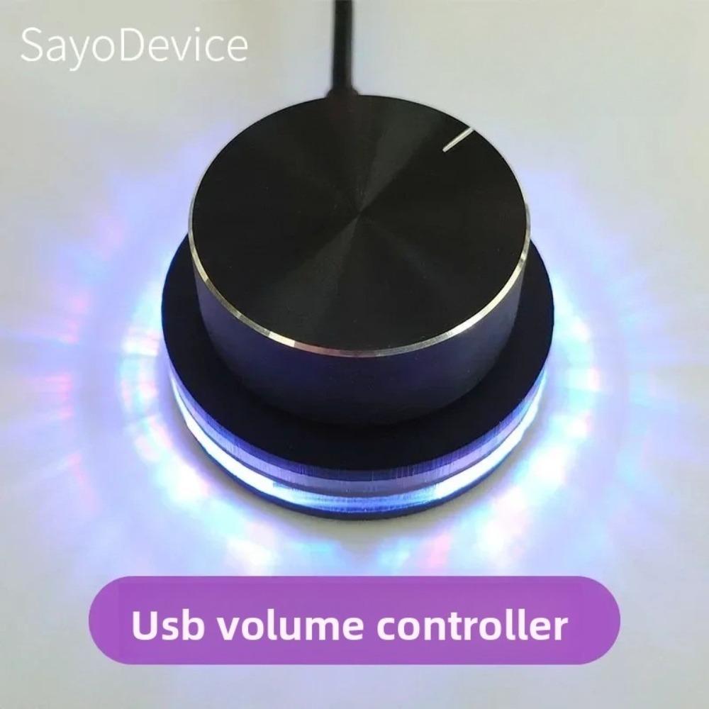 SayoDevice E1 2.4G Bluetooth Wired Custom Volume Controller Multifunctional Knob Surface Dial Mini Keyboard Support Short-cut