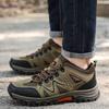 2024 Men's Waterproof Non-slip Hiking Shoes: All-Season Low-Cut Trekking Footwear