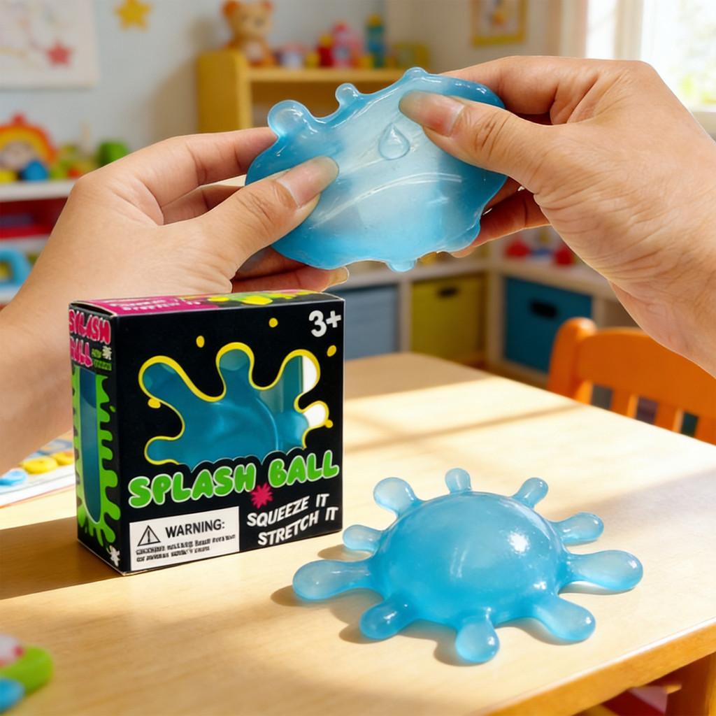 Stressabbau-Spielzeug Wasser Spritzform Weich Rückprallend Tragbar Für Kinder