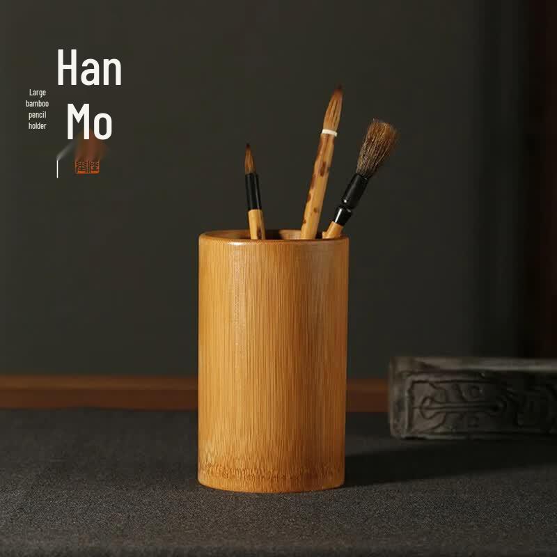 Hanmo Creative Carbonized Bamboo Calligraphy Brush Holder