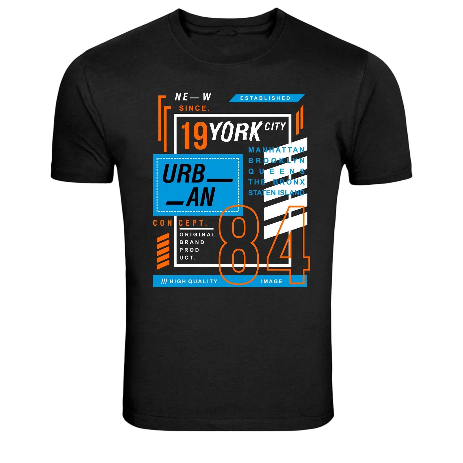 

Urban Concept 84 New York Style Graphic T-Shirt 4XL