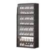 Foldable Flip-Top 9-Tier Shoe Cabinet