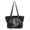 Leather Tote Bag with Adjustable Straps Large Capacity Everyday Fashion Shoulder Bag