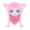 Animal Head Cat Fursuit Cut Mask Halloween Cosplay Party Costume Props