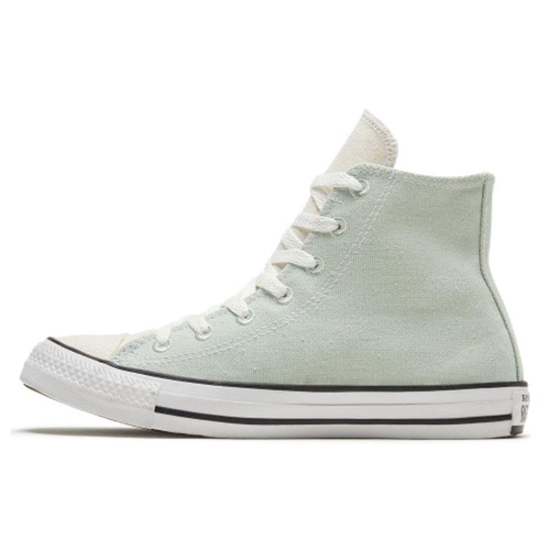 Converse Chuck Taylor All Star Comfortable Daily High-Top Canvas Shoes Unisex Fresh Green