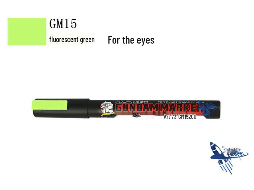Gundam Mr. Color Oil-Based Lining Pen & Eraser Tool for DIY Touch-Up