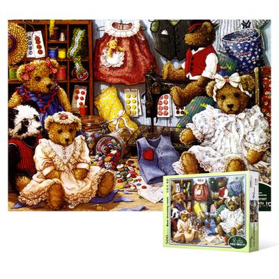 500 Piece Jigsaw Puzzle - Teddy Bear Dressing Room, Popular Korean Puzzle