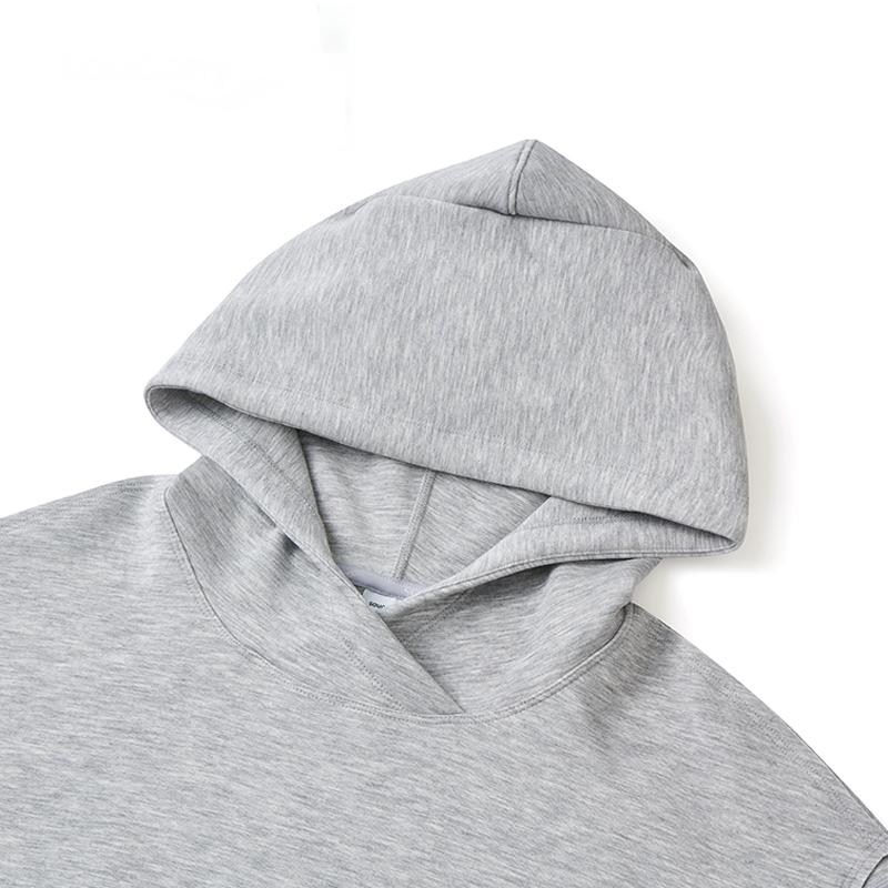 SAUCONY Solid Logo Hoodie Damen Hoodies Hellgrau SC1249108A-MG27