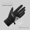 Men's & Women's Warm Waterproof Touchscreen Cycling & Ski Gloves - Fleece-Lined, Non-Slip, Color Block Design for Autumn & Winter Outdoors