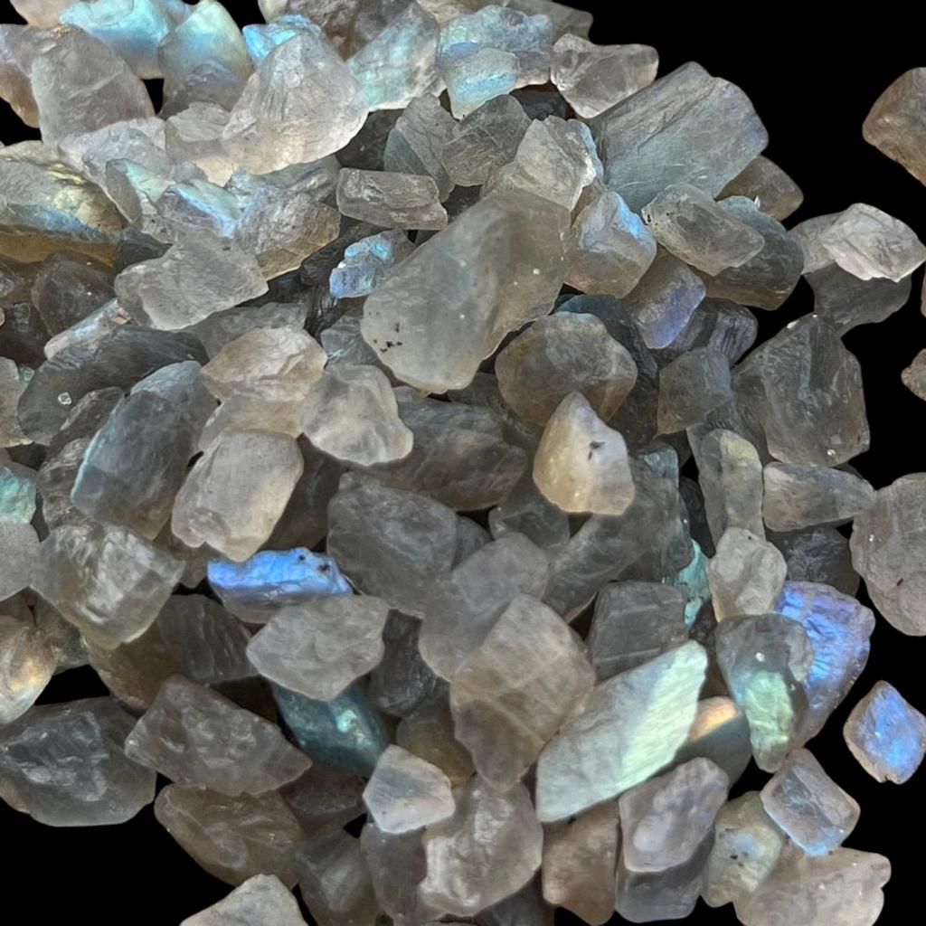 Multi Flashy Natural Labradorite Rough, Gemstone Raw, Rough Minerals Stone, 4-15 MM Size Rough. Labradorite Raw, Small Rough For Jewelry Making.