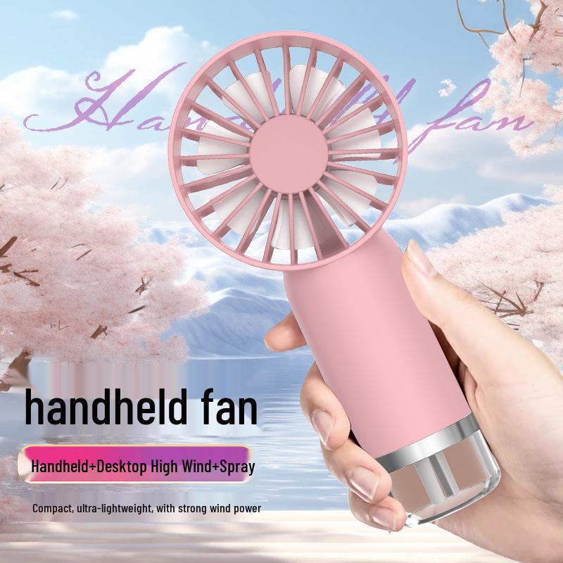 Portable Handheld Mini Cooling Spray Fan Gift