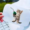 Cute Pet Cat Car Fuel Tank Stickers Car Decals Car Decorations