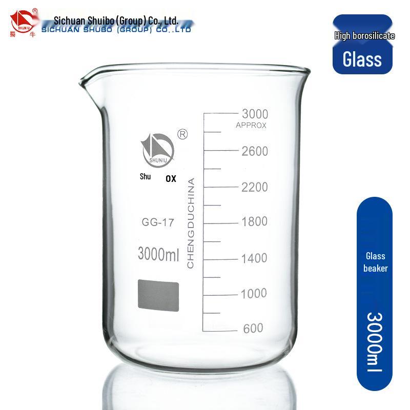 Shu Niu Glass Low-Form Beaker Set (25-1000ml)