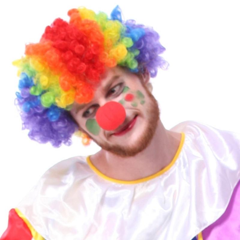 6Pcs Clown Nose, Halloween Cosplay Nose Halloween Party Decorations for Kid and Adults Halloween Cosplay Party