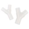 1Pcs PVC Plastic Y Type Tee Y Tee Fork Water Pipe Tee Drip Box Tee Joint 16mm / 20mm