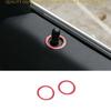 Fit For Benz GLE GLS Red Aluminum Inner Door Lock Down Bolt Ring Trim 2016-2019