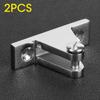 2pcs Marine Hinge Mount Bimini Top Mountain Shape Pedal Hinge Pin Boat Fitting Deck Hardware