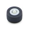 5x Black Rubber Bearing Roller Guide Pulley Wheel Pinch Roller 13x6x2mm for  RS-CH770 RS-BX501
