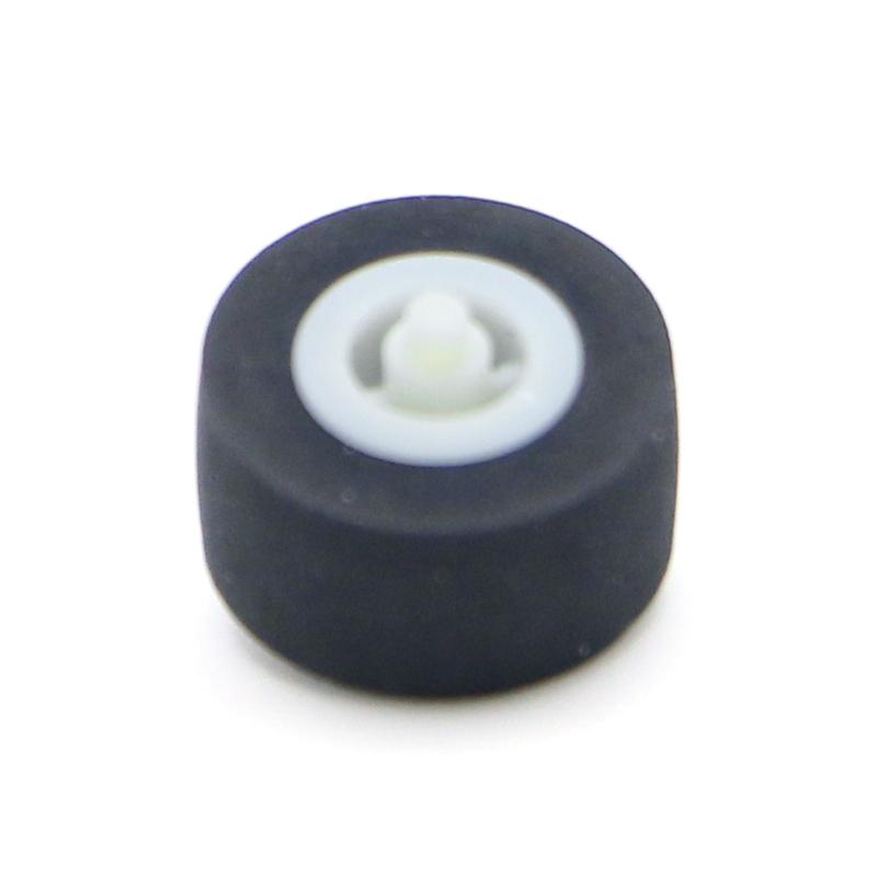 5x Black Rubber Bearing Roller Guide Pulley Wheel Pinch Roller 13x6x2mm for  RS-CH770 RS-BX501