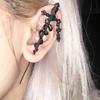 Gothic Snake Ear Cuff With Thorns Designs Jewelry Accessory for Trendy Fashion Enthusiasts Seek Unique Styles Daily Use