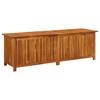 Garden Chest, 175 X 50 X 58 Cm, Solid Acacia Wood