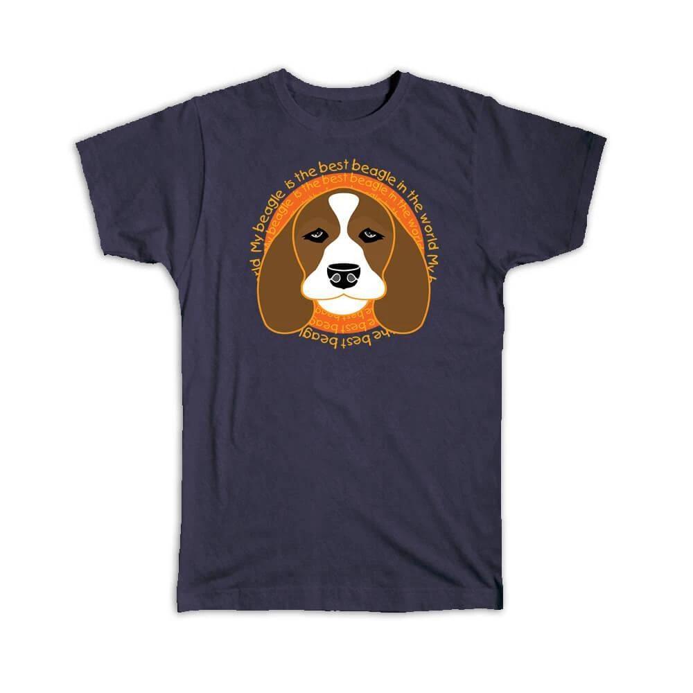 Gift T-Shirt : Beagle Cartoon Dog Pet Animal Cute Funny Canine L