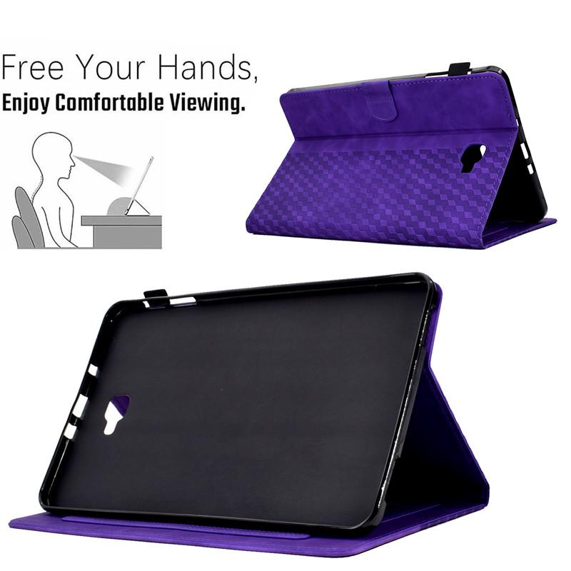 Funda For Samsung Galaxy Tab A 2016 Case 10.1" Luxury Stand Wallet Tablet Coque For Samsung Tab A 10 1 2016 SM T580 T585 Case