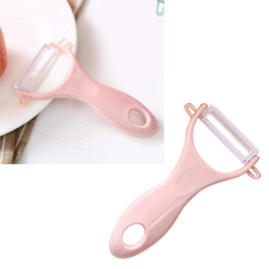 Ceramic Peeler Fast Cutting Ergonomic Handle Fruit Peeler Kitchen Tool for Vegetable Potato